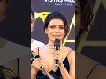Samantha Ruth Prabhu Winning Speech Critics Choice Awards Samantha Fpy Shorts
