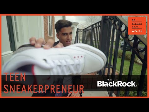 17 Year Old Makes $250,000… Off Sneakers | Srijan Sharma | BlackRock Financial Wellbeing Stories
