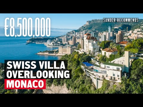 Inside a €8,500,000 Swiss Villa overlooking Monaco