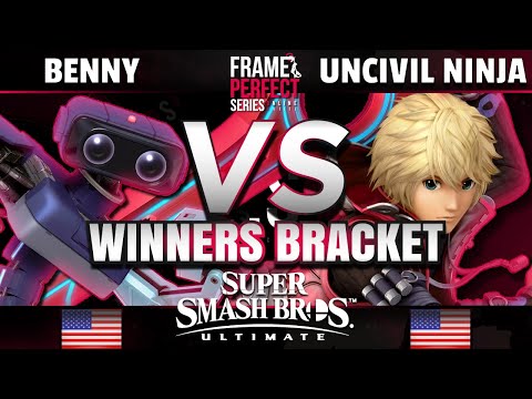 FPS Online - Benny&TheJets (Rob) vs Uncivil Ninja (Shulk) - Smash Ultimate