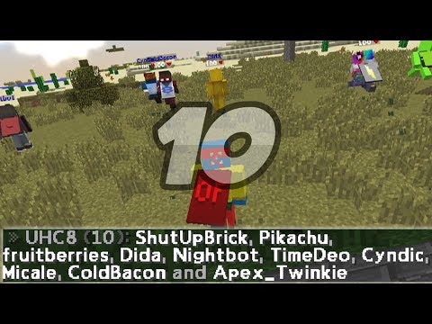 TEAMS OF TEN UHC! [ft. fruitberries, TimeDeo, Pikachu]