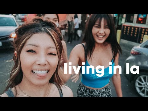 Living in LA - Mining Rig, Thrifting, Pool Stream, Ktown with Girlfriends, Just Food for Dogs
