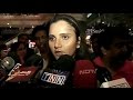 Sania Mirza returns to warm welcome - YouTube