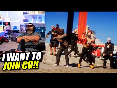 CourageJD Reacts To The Chang Gang Song & Wants To Join CG | Prodigy RP | GTA RP