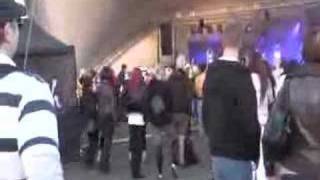 hanging with the finish hip hop locals...