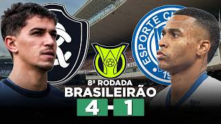 REMO GOLEIA O BAHIA NO MANGUEIRÃO E VENCE A PRIMEIRA NO BRASILEIRÃO! REMO 4 x 1 BAHIA