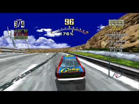Daytona USA Advance Track Time Trial