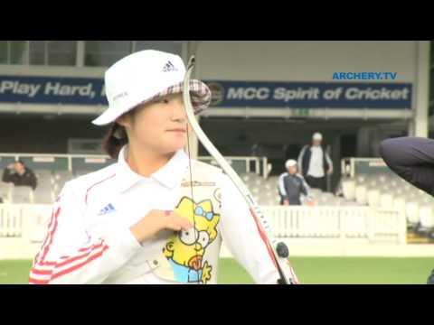 Miranda Leek v Han Gyeonghee – recurve women’s 3rd round | London 2012 Olympic Test Event