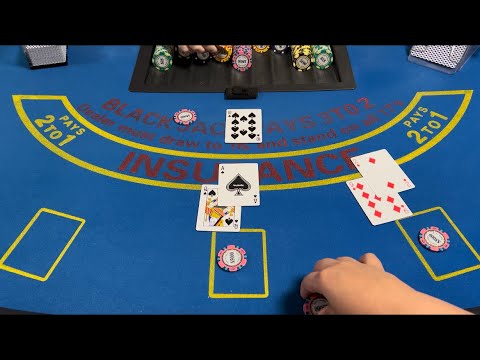Blackjack | $75,000 Buy In | HUGE $15,000 Bets! Crazy Doubles & Splits!
