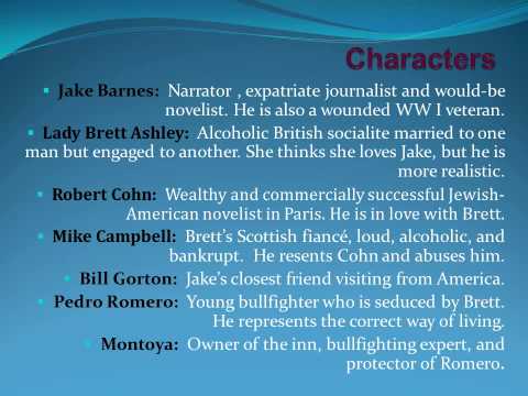 The Sun Also Rises - Audio