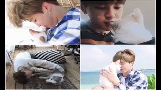 [Cute Moments] Jimin and Pets