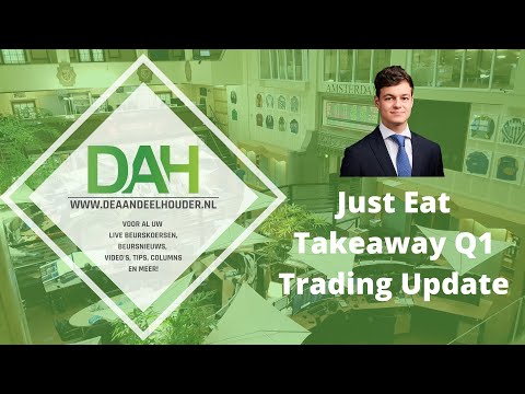 Delivery orders stijgen bijna 700% ? | Matthijs Kok over Just Eat Takeaway Q1 Trading Update