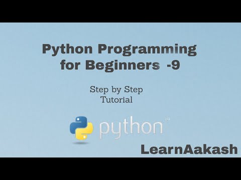 Python Tutorial For Beginners 9 For Loop Learnaakash