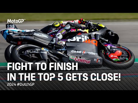 MotoGP2024 第9戦オランダGP(TT・サーキット・アッセン)スプリントレース ラストラップ動画