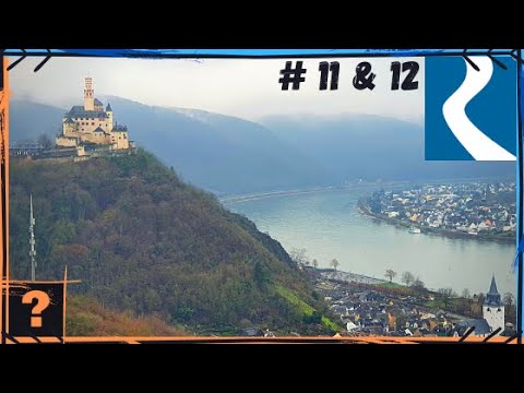 Rheinsteig an der Marksburg am Mittelrhein (Etappe 11 & 12)