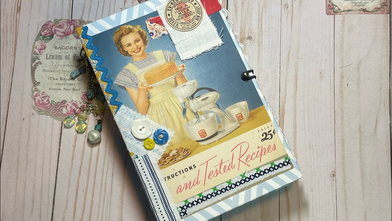 Retro Recipe Journal Final Flip-Through: Etsy Update