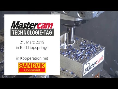 Mastercam Technologietag 2019