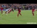 Courtney Lawes demolishes Owen Farrell with another trademark tackle!