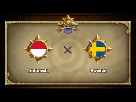 Индонезия vs Швеция | Indonesia  vs Sweden | Hearthstone Global Games (23.05.2017)