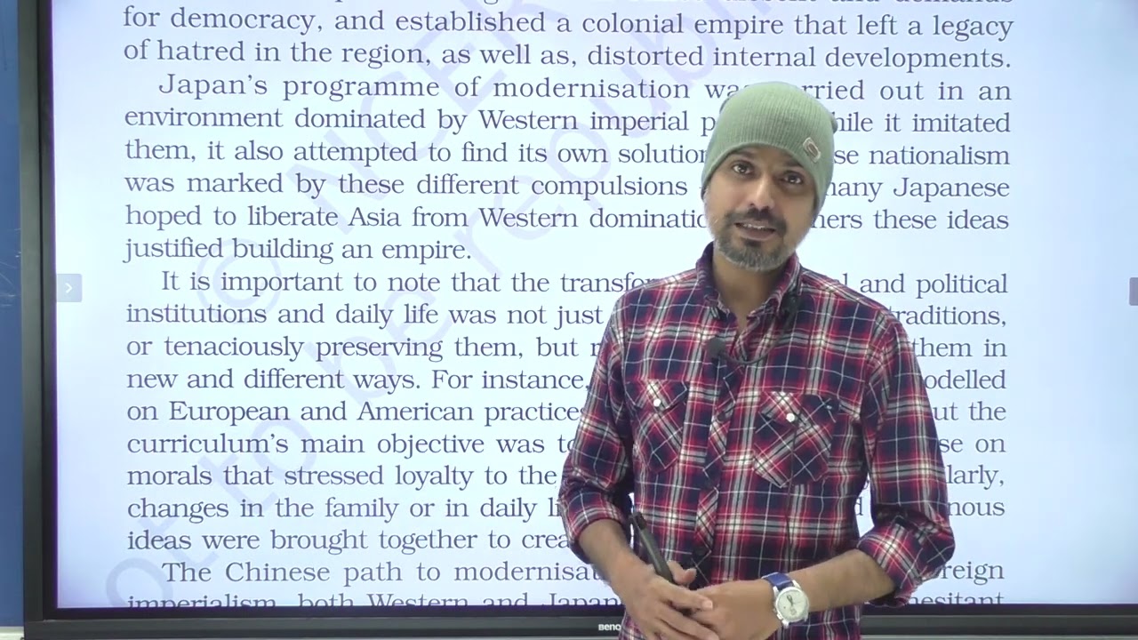 class 11 History || path to modernisation (two roads to modernisation)