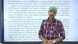 class 11 History || path to modernisation (two roads to modernisation)
