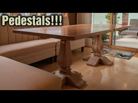 Building a Pedestal table base
