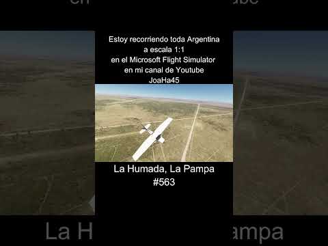 Comenten por donde quieren que pase 🇦🇷 #lahumada #lapampa #argentina #microsoftflightsimulator