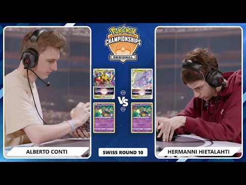 TCG Alberto Conti Vs Hermanni Hietalahti - 2024 Pokémon Lille Regional Championships Swiss R11