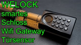 TEST - WELOCK - Smartes Schloss und Wifi Gateway mit Türsensor #welock