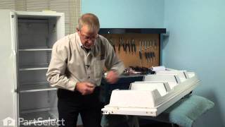 Refrigerator Repair - Replacing the Hinge Cam Riser (GE Part # WR02X10140)