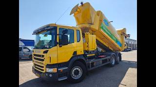 Camion poubelle Scania P280 6x2/4 Day Cab Euro 5 - Haller Side Loader SLF 22m³ - Lifter à vendre - Image 4 | Autoline GN Camion poubelle Scania P280 6x2/4 Day Cab Euro 5 - Haller Side Loader SLF 22m³ - Lifter | Image 4 - Autoline