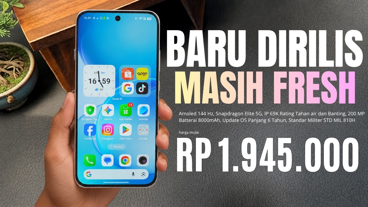 BARU BANGET RILIS‼️200 MP OIS, 8000MAH, RAM 12/512 GB - HP KELUARAN TERBARU 2026