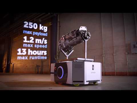 Omron présente son nouveau robot mobile LD-250 