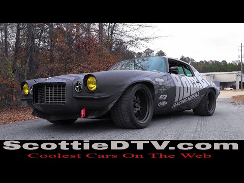 1973 Chevrolet Camaro Street Machine "The Rocket Camaro" The Big Oak Garage Rocket Racing Wheels