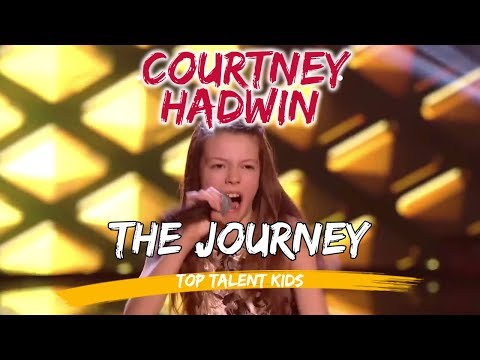 🌟 COURTNEY HADWIN 🌟 The Journey - TOP 5 and Preauditions | AGT The Voice Kids UK