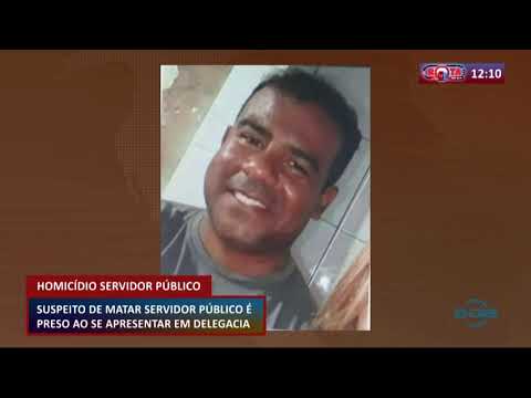 ROTA DO DIA 28 02 20 Suspeito de matar servidor puÌblico eÌ preso ao se apresentar em delegacia