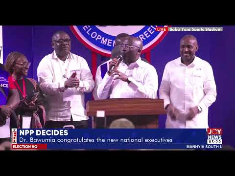 NPP National Delegates Conference: Unity in this party will give us victory - Dr Mahamudu Bawumia