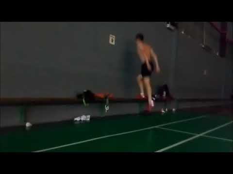Soo Teck Zhi badminton training ms 12