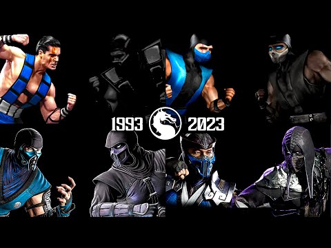 Evolution of Sub-Zero vs Noob Saibot in Mortal Kombat Games | 2K 60FPS