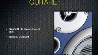 Tuto Guitare et moi et moi et moi jacques Dutronc par Didguitare