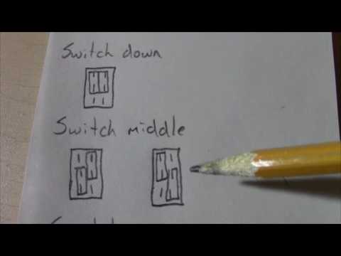 Two types of DPDT on/on/on switches...
