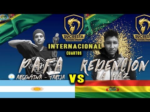 Redención (Bolivia) VS Pafa (Argentina) | Cuartos | FINAL INTERNACIONAL SUCRESTA 2018