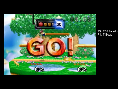 ESPparadox (Ness, DK) vs T-Beau (Pikachu)