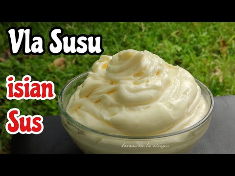 Resep Vla Susu isian Sus , Bombolini dan Roti