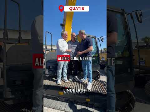 Mais conquistas e investimentos para Quatis! 🚜✨ #shorts