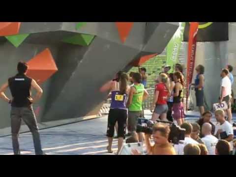 Climbing World Cup 2011 Boulder Munich, GER - Women's and Men's Finals