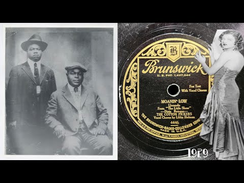 1929 Hot Jazz: Moanin' Low ~ The Cotton Pickers v. Libby Holman - GREAT Brunswick 78 Record Transfer