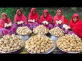 Did You Ever Eat This Is Kind Of Potato? Keshor Alu Payesh - Jicama Fruits Cooking For 300+ People