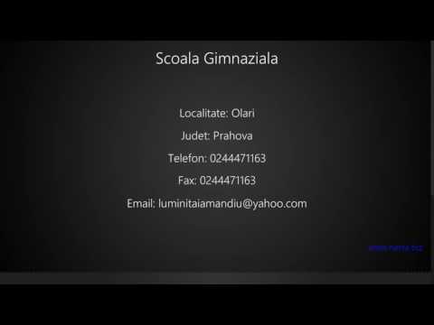 Scoala Gimnaziala Olari