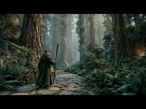 The Elderwood Path of the Forest Mage | Medieval Fantasy Music & Animated Ambience